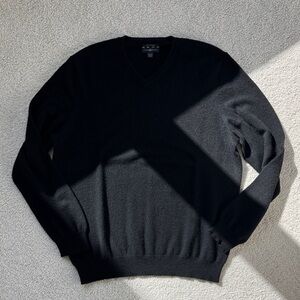 Men's Black Cashmere Sweater